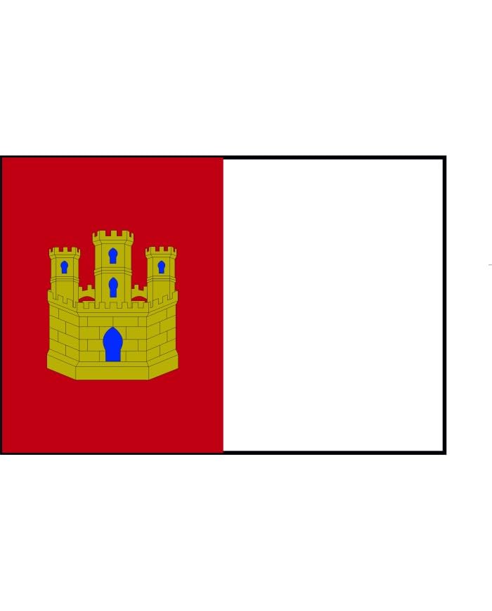 Bandera Castilla La Mancha para Exterior (150x100 cm)