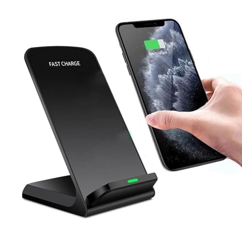 Image of Talabat 15W Fast Wireless Charging stand |Compatible with Samsang Galaxy Note 9 /s9 /plus /note 8 /s8, and iPhon 13 /13Mini /13Pro /13Pro Max /12 /12Mini /12pro /12Po Max /11 /