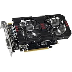 SCOOVY Carta gráfica Fit For ASUS Tarjeta Grafica GTX 760 2GB 256 Un Poco Gddr5 Tarjetas De Video Encajan Fit For Nvidia Vga Tarjetas GeForce Gtx760 Más Fuerte Que GTX 750 TI GTX650