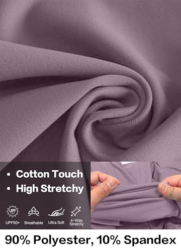 Image of Hiverlay Golf Dresses for Women with Shorts and Pockets, V-Neck Short Sleeve Tennis Dress, Workout Athletic Dresses