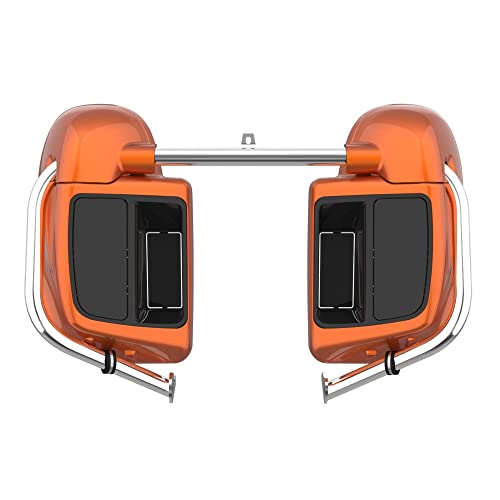 Amber Whiskey, Rushmore Lower Vented Fairing Kits For 2014 15 16 17 18 19 20 21 22 2023 Harley Touring Road Glide, Street Glide, Road King #TOP7