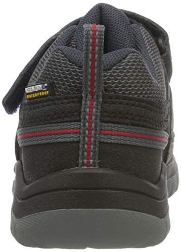 Tênis de caminhada infantil Keen Targhee Low WP, Blue Nights/Red Carpet, 10 Little Kid