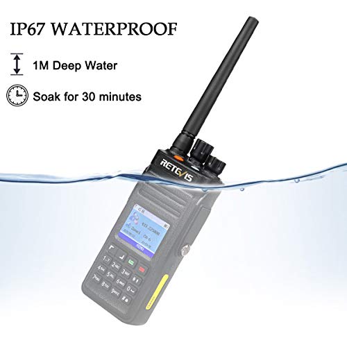 Retevis RT83 DMR Digitale Walkie Talkie, IP67 Waterdichte Bidirectionele Radio, 1024 Kanalen, GPS, 2800 mAh, TDMA Dual… - Image 3