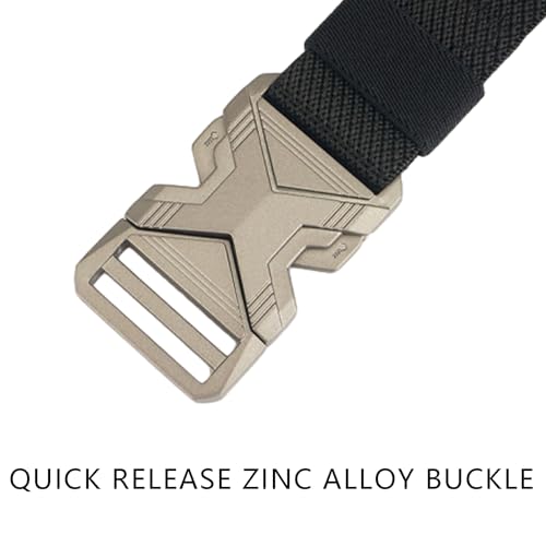 Elastic Belts for Men 1.34" Wide Quick Release Stretch Riggers Duty Work Belt4