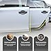 L Shaped Door Edge Trim Molding 26FT – Universal Car Door Protector Strip with Adhesive, Rubber Edge Guard for Truck SUV, Anti-Scratch Flexible Seal