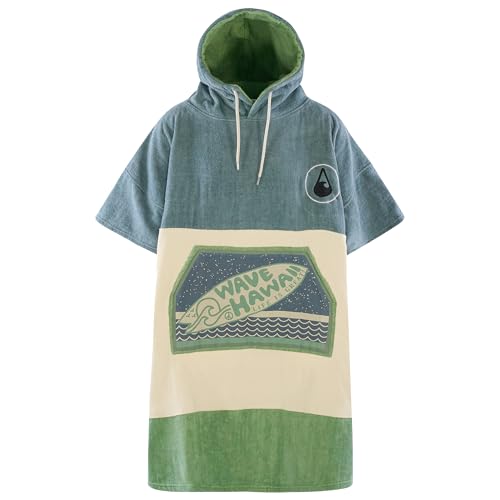 WAVE HAWAII Bade-Poncho Damen & Herren Curitiba, Größe L, 170-200cm, 100%...