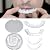 Denture Teeth Veneers for Whitening Teaching, Customizable Temporary Fake Teeth for Snap on Instant & Perfect Smile