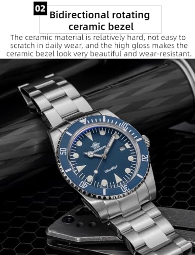 Image of ADDIESDIVE Stainless Steel Pro Diver Watch Analog Quartz Watches AD2068 Luxury Wristwatch 39mm Ceramic Bezel BGW9 Luminous Watches K1 Glass Bubble Mirror Watch