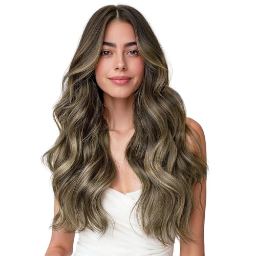 WENNALIFE Butterfly Weft Hair Extensions Human Hair 24 Inch 120g
