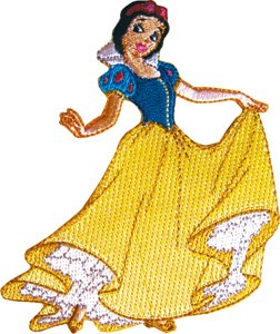 Princess Snow White Patch Classic Disney Movie Craft Apparel Iron On Applique #TOP24