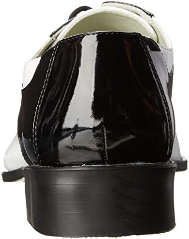 Funtasma by Pleaser Men's Halloween Disco-18,Black Patent/White Patent,L | Image 2