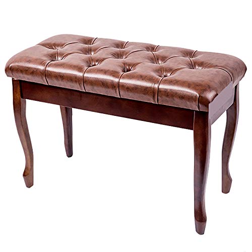 RWRAPS Tabouret de Piano Tabouret de Banc de Piano en Bois avec Rangement Tabouret de Piano Double Banc de Piano avec Fonction de Stockage de Coussin en Cuir PU imperméable (Marron) - Les Beatles, Paul McCartney, John Lennon, RIngo Starr, George Harrison RWRAPS Tabouret de Piano Tabouret de Banc de Piano en Bois avec Rangement Tabouret de Piano Double Banc de Piano avec Fonction de Stockage de Coussin en Cuir PU imperméable (Marron)