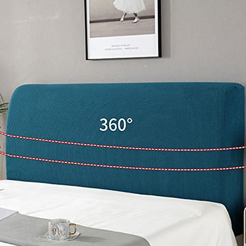 Bed Hoofdeinde Hoes Dubbel Enkele Super King Size Hoofdeinde Hoes Protector Elastische all-inclusive Ontwerp Hoofdeinde Bed Cover Effen Kleur Slaapkamer Decoratie (Color : #6, Size : 120(47.2'')) - Afbeelding 6