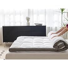 Primesoft 100% Cotton 2" Thick California King Mattress Topper - Luxurious Softness, Good for Back Pain, Revolutionary Cooling Technology, No-Slip Design, Mattress Pad