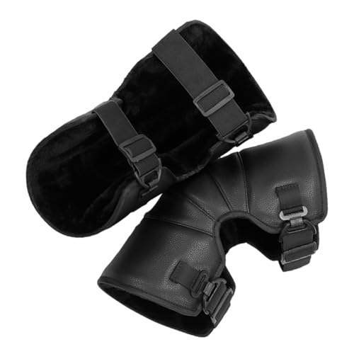 PartyKindom Electric Bike Motorcycle Knee Pads Winter Warm Windproof Thermal Lined for Protection