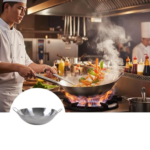 Wok de Hierro con Fondo Redondo para Salteado miniatura 2