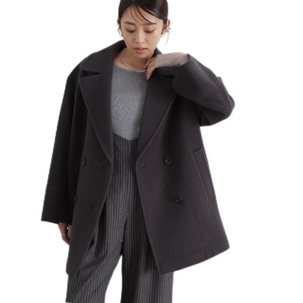 エヌ ナチュラルビューティベーシック ウールパイルダブルミディコート 新品未使用 エヌ ナチュラルビューティベーシック ウールパイルダブルミディ