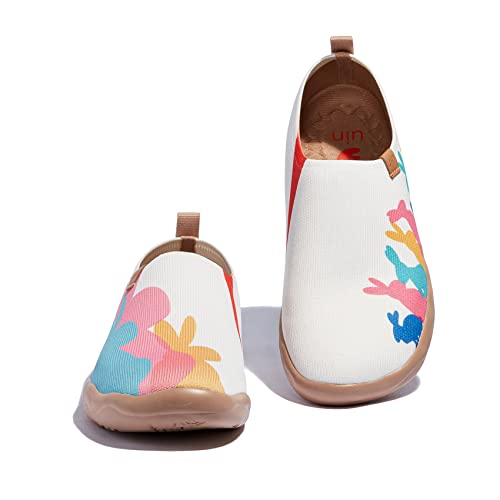 Image of UIN Women's Art Travel Shoes Slip On Casual Cozy Loafers Lightweight Comfort Fashion Sneaker Toledo Ⅰ