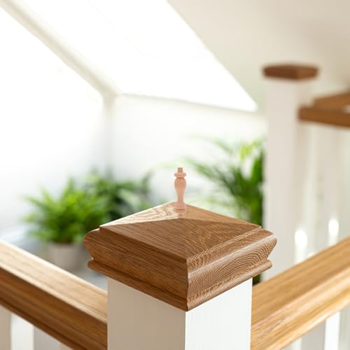 10 Husillos de Madera sin Terminar para Muebles y Manualidades 8