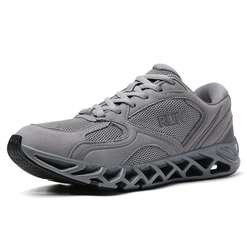 Image of SKDOIUL Men Sport Running Shoes Mesh Breathable Trail Runners Fashion Sneakers