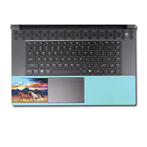 Image of MightySkins Skin Compatible with Alienware M17 R5 (2022) Full Wrap Kit - Wild Horses | Protective, Durable, and Unique Vinyl Decal wrap Cover | Easy to Apply & Change Styles | Made in The USA