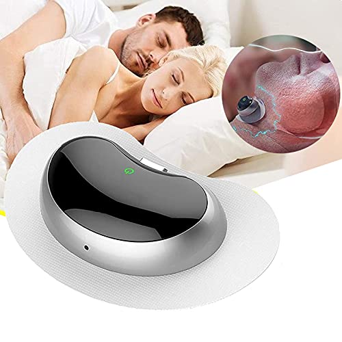 Inteligentne urządzenie zapobiegające chrapaniu, urządzenie zapobiegające chrapaniu podczas snu,Elektroniczna pomoc przeciw chrapaniu Bluetooth Gardło chrapanie z zapisami aplikacji