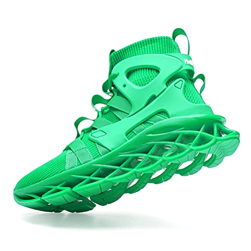 Image of Hello MrLin Men's Running Shoes Non Slip Athletic Tennis Walking Blade Type Sneakers Hip Hop