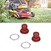 2PCS Lawn Mower Bulb, Rubber Easy to Replace Lawn Mower Parts for 36045A 36045 Lawn Mower Replacement Parts
