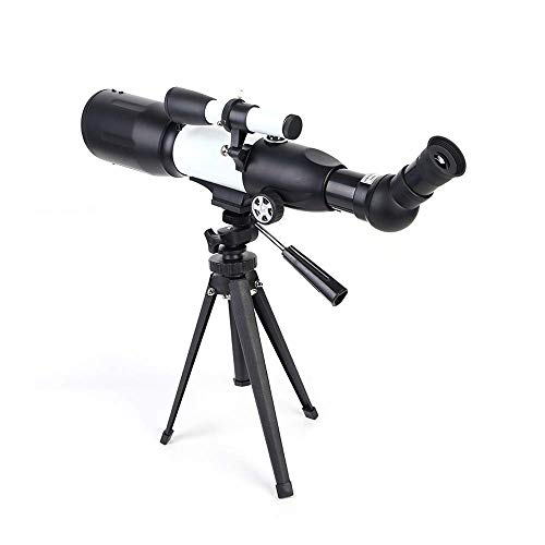Telescopio refractor astronómico 50 mm para principiantes miniatura 1