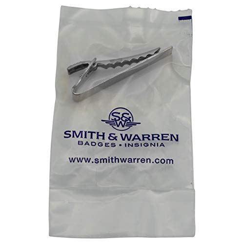Image of Smith & Warren W51-2 inch x 5 /16 inch Smooth Polished Tie Bar for Police or Fire Uniforms