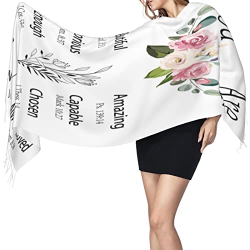 Scarf Birthday Gift Unique Christian Shawls The Bride Religious Gifts For Women Inspirational Bible Verse Faith Girl Mom Kp2013