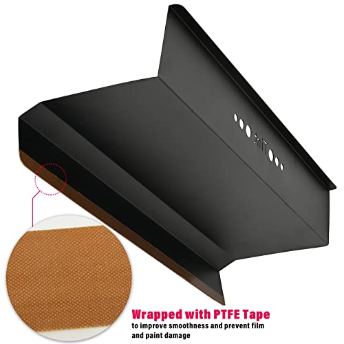 NEWISHTOOL Vehicle Window Tint Tool Speed Loader for Top & Bottom Gap Gasket Wrap Film Installation, 13-inch Loading Edge with PTFE Slide Felt and Tint Tools Placing Platform