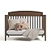 Graco Benton 5-in-1 Convertible Crib (Hazelnut) – GREENGUARD Gold Certified, Converts from Baby Crib to Toddler Bed, Daybed and Full-Size Bed, Fits Standard Full-Size Mattress