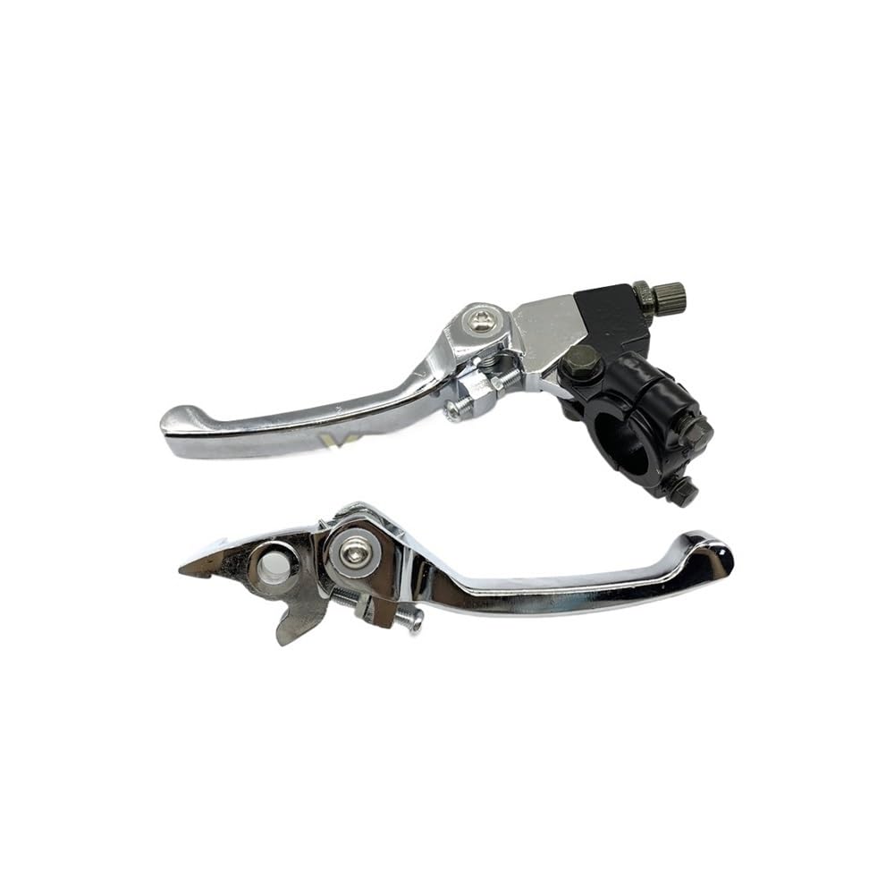 Aejhspt Chrome Folding Brake Clutch Lever Set For Motorcycle For 50Cc 110Cc 125Cc 140Cc 160Cc 200Cc Handle Levers Palancas Embrague Frenos Motocicleta