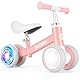 BELEEV B3 Kinder Laufrad ab 1 Jahr mit Verstellbarem Sitz & Lenker, LED-leuchtende Räder Lauflernrad für 10-36 Monate Baby, Balance Bike ohne Pedal für Jungen Mädchen, Geschenke für 1 Jahre Kleinkind