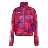 adidas Women's Farm Tiro Track Top, Bahia Magenta/Maroon, Small
