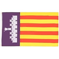 AZ FLAG - Bandera Mallorca - 90x60 cm - Bandera Mallorquina 100%