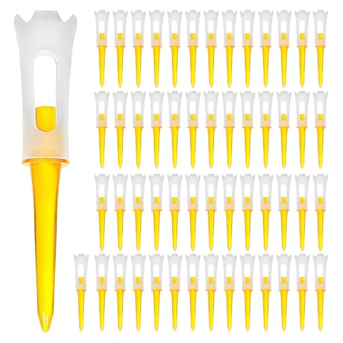 ETAWDE 50Pcs/Pack Golfs Tees Golfs Tees Golfs Base Tees Golfs Tees Driver Training Accessory Golfs Holder Set