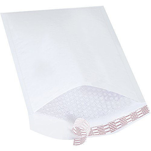 Aviditi White Bubble Mailers, 4, 9 1/2" X 14 1/2", Self-Seal, Padded Envelopes For Packing, Mailing And Shipping, Case Of 100 #TOP1