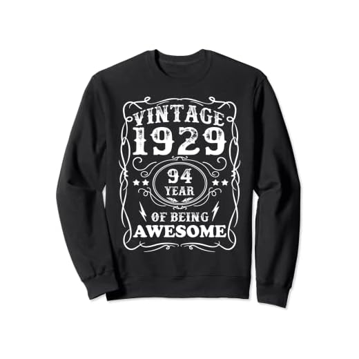 Vintage 1929 94 Year Being Awesome Regalos de cumpleaños 94 Sudadera