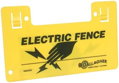Gallagher North America Electric Fnce Wrning Sgn