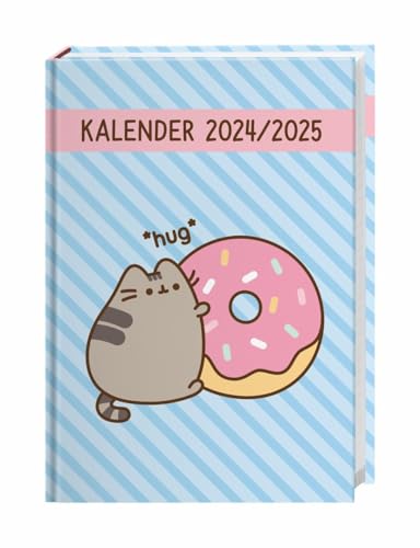 Pusheen 17-Monats-Kalenderbuch A5 2024/2025: 17 Monate ab August 2024. Praktischer Kalender für Schule und Uni mit flexiblem Einband und Lesebändchen. ... Katzen-Cartoons. (Schülerkalender Heye)