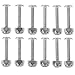 BESPORTBLE 12pcs Lightweight Foosball Table Parts Foosball Machine net Screws Accessories Tool Villain Foosball Table Fixation Screws Major Tool Galvanized Iron Screw
