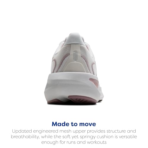 Brooks Women’s Revel 9 Neutral Running & Walking Shoe - Grey/Rose/Raisin - 9.5 Medium - image 3