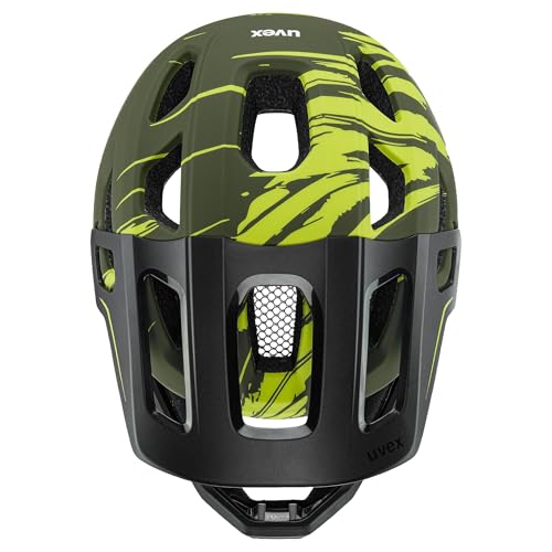 Casco de bicicleta infantil fullface uvex React jr ligero regulable forro lavable 6