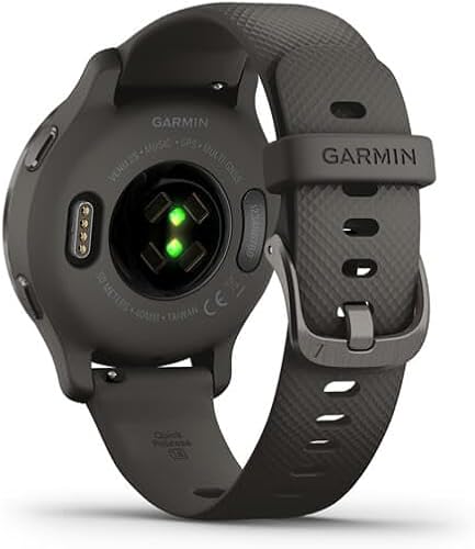 Garmin [Renewed Venu 2S GPS 40mm Smartwatch, AMOLED Touchscreen, All-day Advanced Health & Fitness Features, Music Storage, Wellness Smartwatch with up to 10 days battery life, Graphite (Renewed) - 7