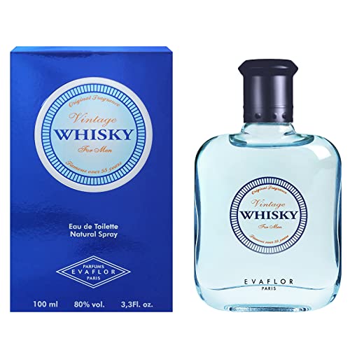 WHISKY Vintage • Eau de Toilette 100 ml • Vaporisateur • Parfum Homme • EVAFLORPARIS