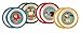 Nuby 2 Piece Bamboo Printed Bowl, Colors May Vary