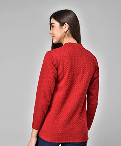 Image of eKools Women's Winterwear Woolen Sweater Cardigans