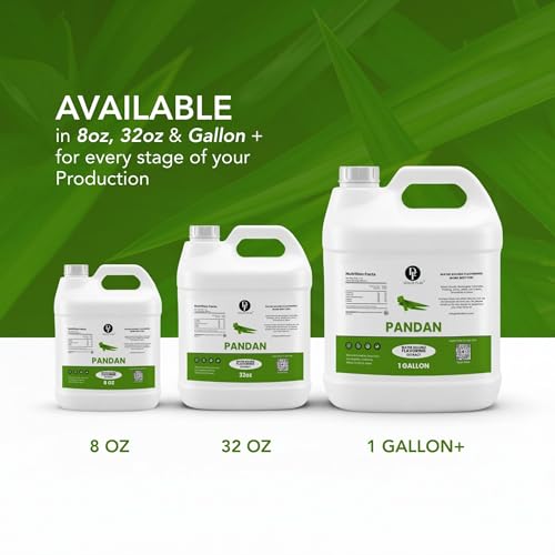 Image of Dolce Flav Pandan Flavoring Concentrate | Water Soluble | 32 Fl Oz